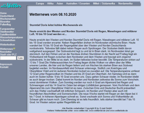 allewetter.de